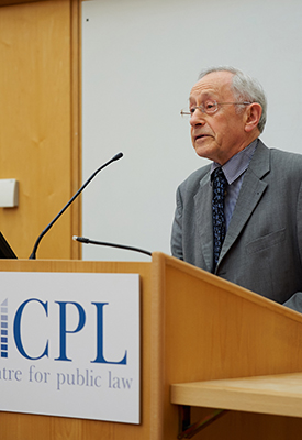 Sir Stephen Sedley: 'The lion beneath the throne: law as history'