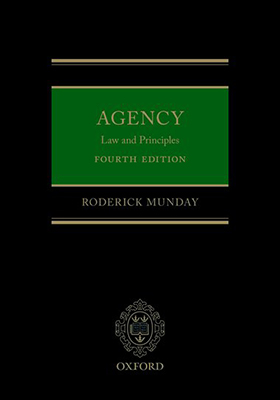 Agency: Law and Principles 4th edition