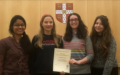 Cambridge team come first in BPP Advocate of the Year regional finals