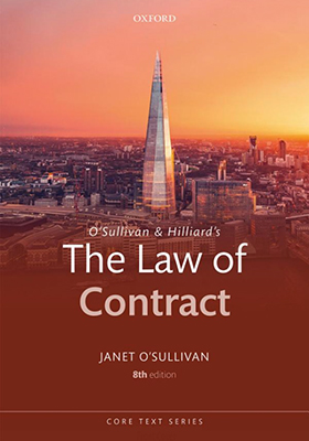 O'Sullivan & Hilliard's The Law of Contract