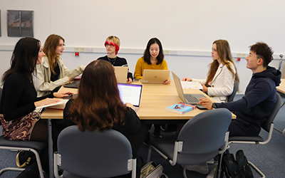 Students at Cambridge Law
