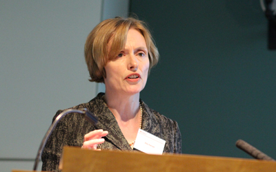Eilis Ferran speaks at 'Cambridge in London'