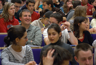 Students at the Faculty of Law Cambridge