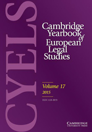 Cambridge Yearbook of European Legal Studies, Volume 17