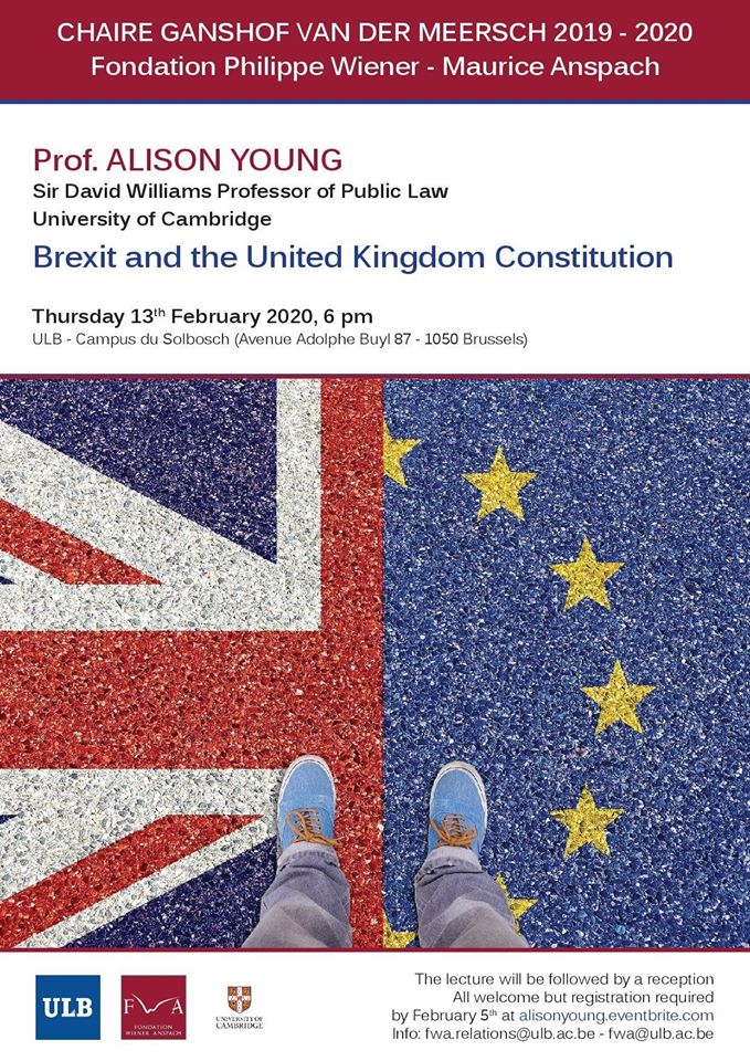 LECTURE: BREXIT AND THE UNITED KINGDOM CONSTITUTION