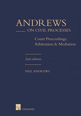Andrews on Civil Processes 2nd edition