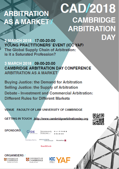 Cambridge Arbitration Day 2018