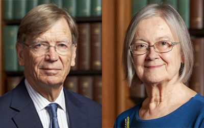 Baroness Hale and Lord Carnwath join Faculty as Yorke Distinguished Visiting Fellows