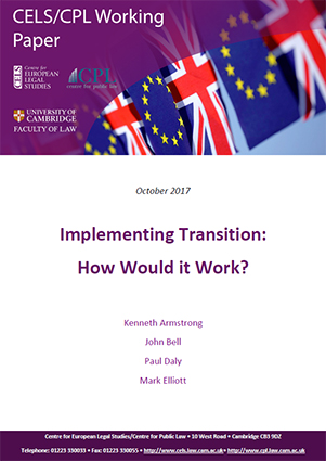'Implementing Transition: How Would it Work?'