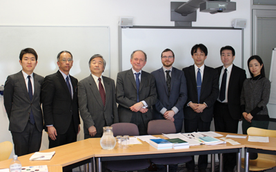 Faculty members collaborate with Japanese criminal law academics