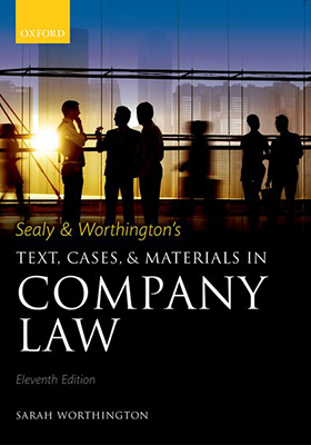 Sealy & Worthington's Text, Cases, and Materials in Company Law 11th ed